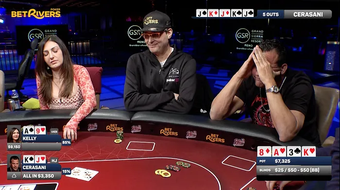 Matusow 在《Hellmuth's Home Game》中拿下四条；哪手牌让 Phil Hellmuth 印象最深？102