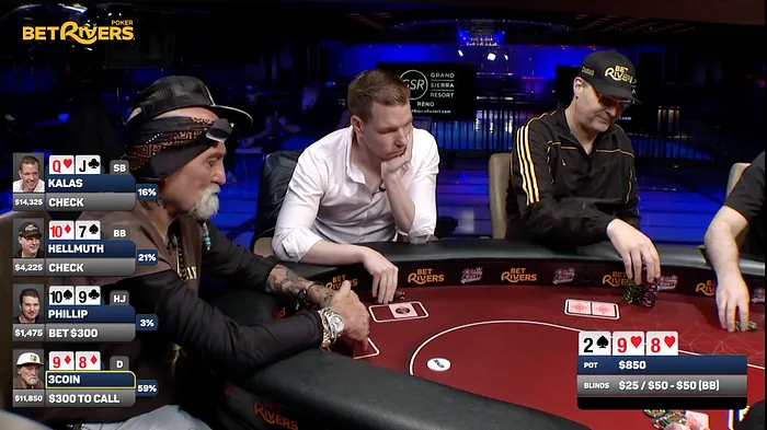 Poker Brat 击败 3Coin，走在成为 Hellmuth 家庭局大赢家的路上 103