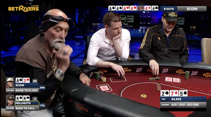 Poker Brat 击败 3Coin，走在成为 Hellmuth 家庭局大赢家的路上 104